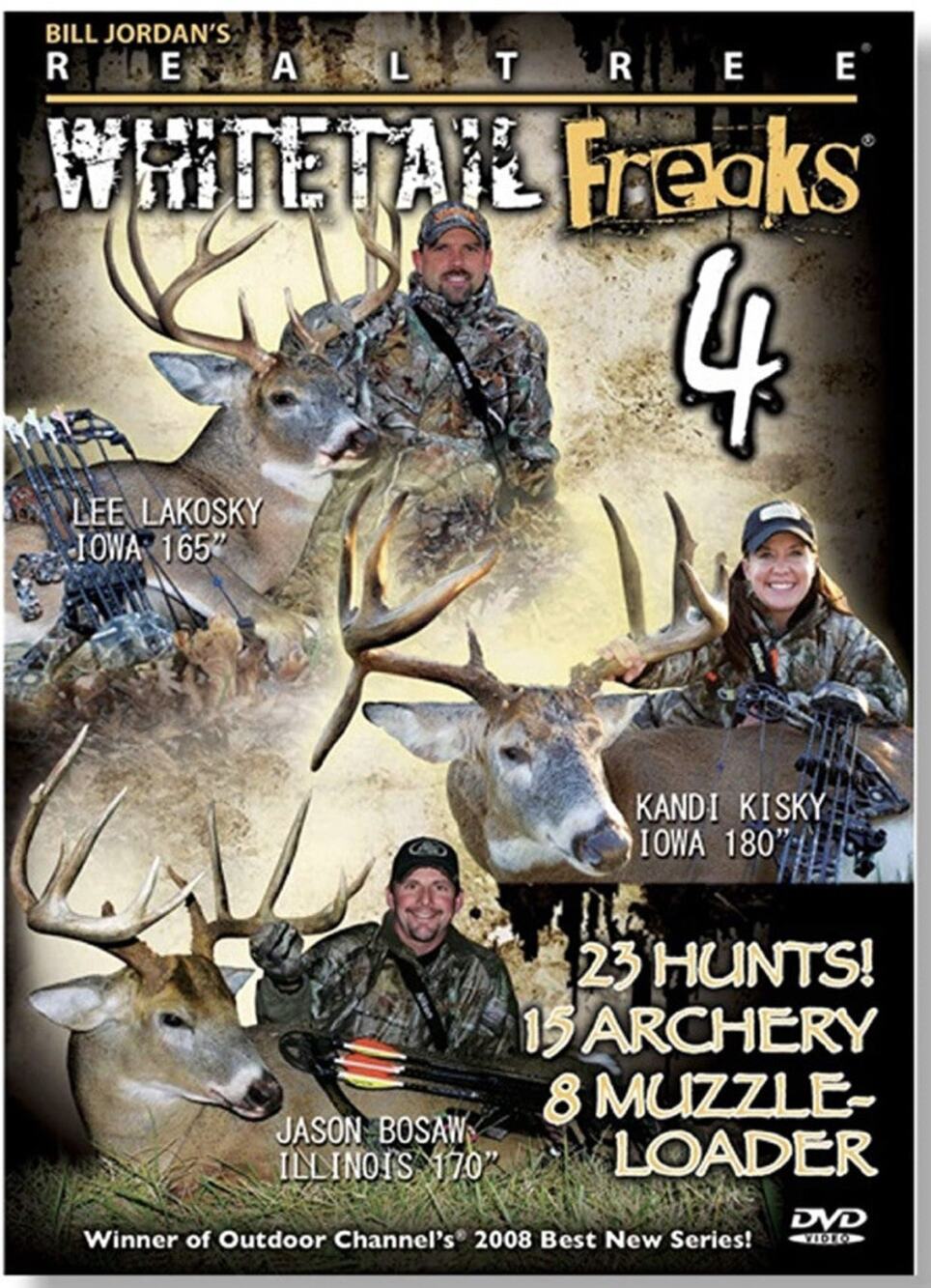 Realtree Whitetail Freaks 4 DVD Video (2009 Release) ***NEW SEALED***